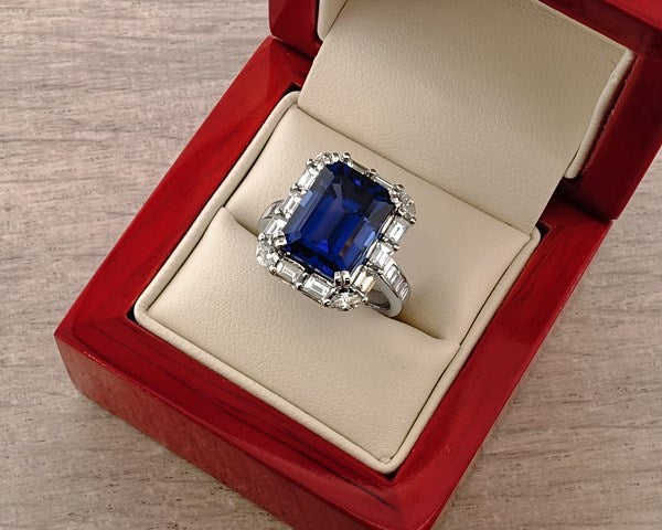 Red tanzanite deals