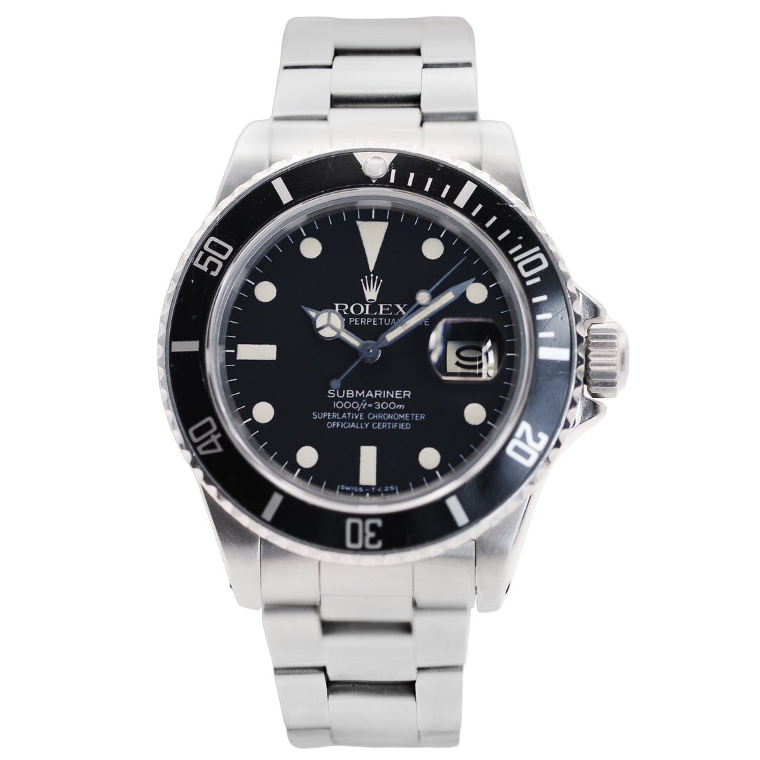 Rolex Oyster Perpetual Submariner. Model 16800. Circa 1980