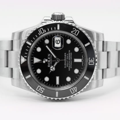 Rolex Submariner in steel, 2014.