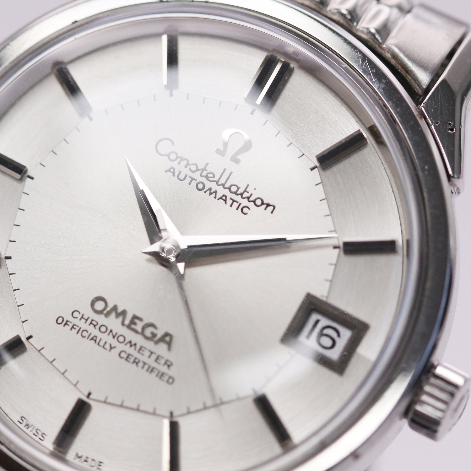 Omega Constellation on steel, circa 1973