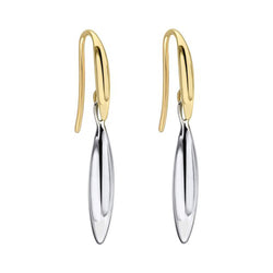 Fiorelli Navette Drop Earrings in Silver