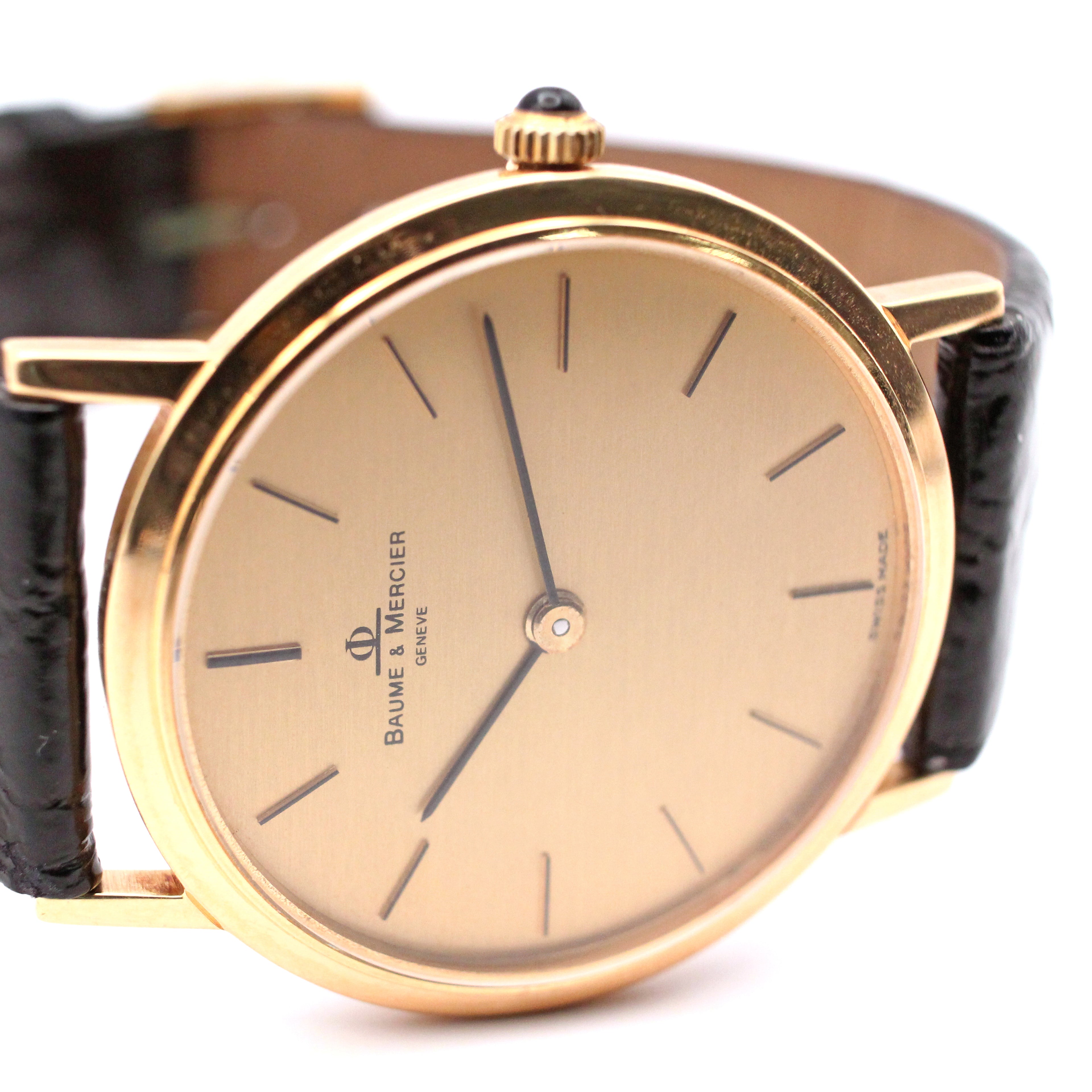 Second hand Baume and Mercier 18ct gold Gents Watch