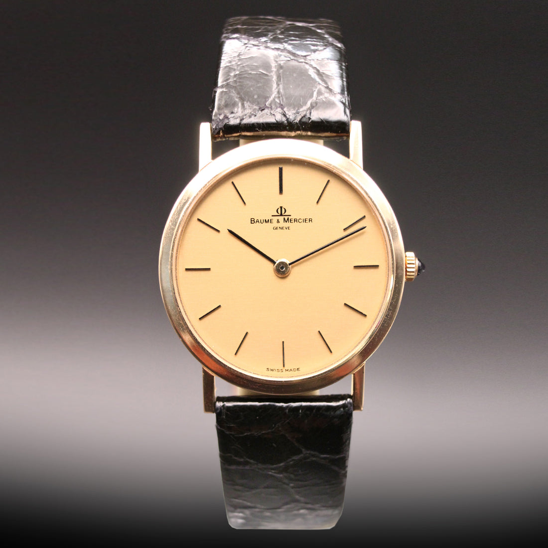 Second hand Baume and Mercier 18ct gold Gents Watch