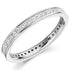 Ring - Princess cut diamond channel set full eternity ring, 1.00ct  - PA Jewellery