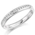 Ring - Round brilliant cut diamond channel set full eternity ring, 0.50ct  - PA Jewellery