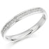 Ring - Grain set diamond half eternity ring, 0.15ct  - PA Jewellery