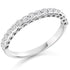 Ring - Round brilliant cut diamond half eternity ring, 0.50ct  - PA Jewellery