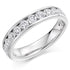 Ring - Round brilliant cut diamond half eternity ring, 1.00ct  - PA Jewellery