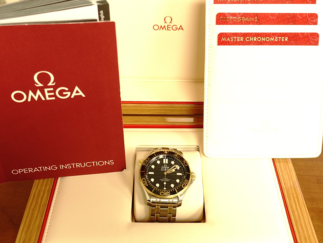 Omega Seamaster 300m, bi metal, 2020